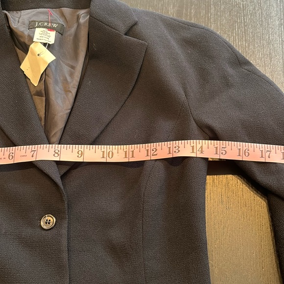NWT J CREW 100% Wool lined blazer - Picture 5 of 7